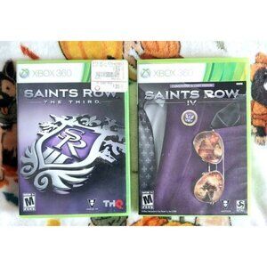 Saints Row Set The Third  IV Xbox 360 Complete